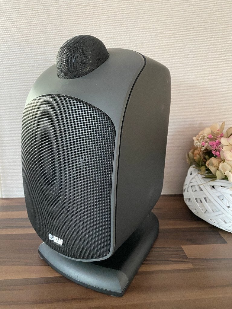 Enceinte Bowers & Wilkins LM1 Grises  Hi-Fi B&W Monitor, 60 à 120 watts, Comme neuf, Enlèvement, Bowers & Wilkins (B&W)