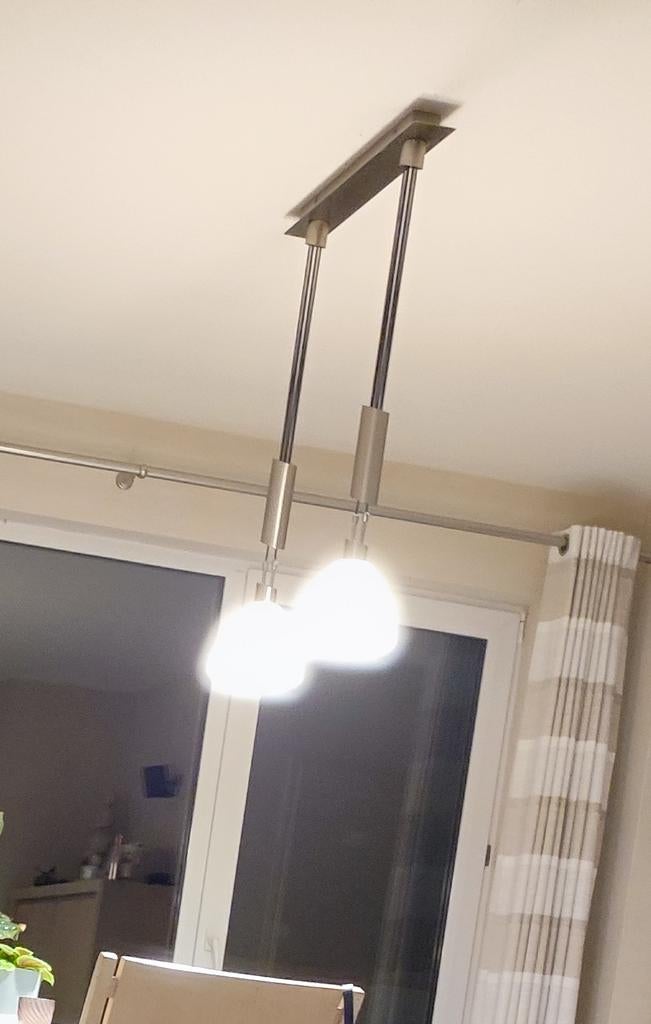 2 Hanglampen - luchters (geen verzending geen koerier), Ophalen, Zo goed als nieuw
