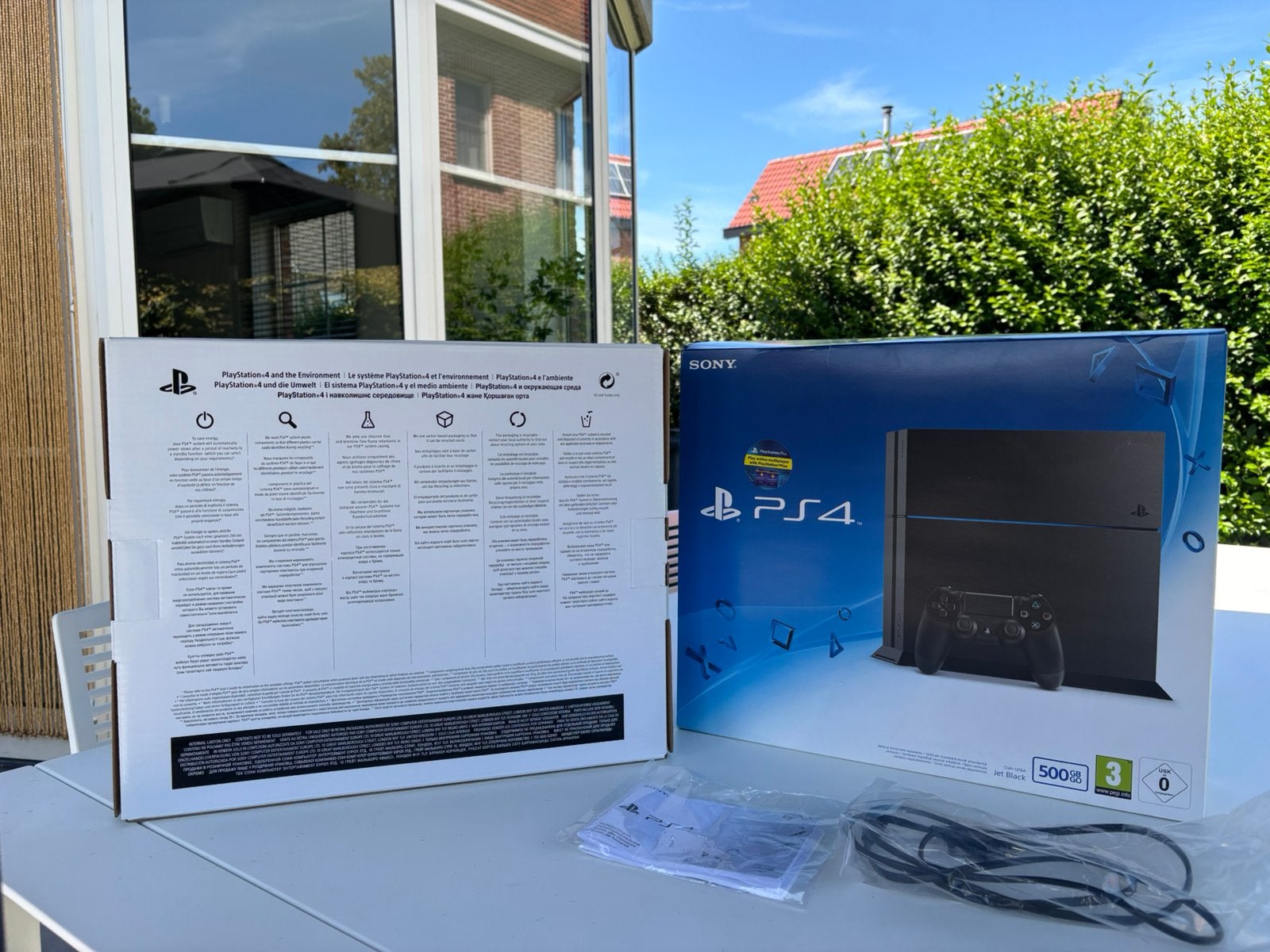 Playstation 4 2TB Harde Schijf (CD speler werkt niet), Ophalen of Verzenden, Zonder controller, Original, Met harde schijf
