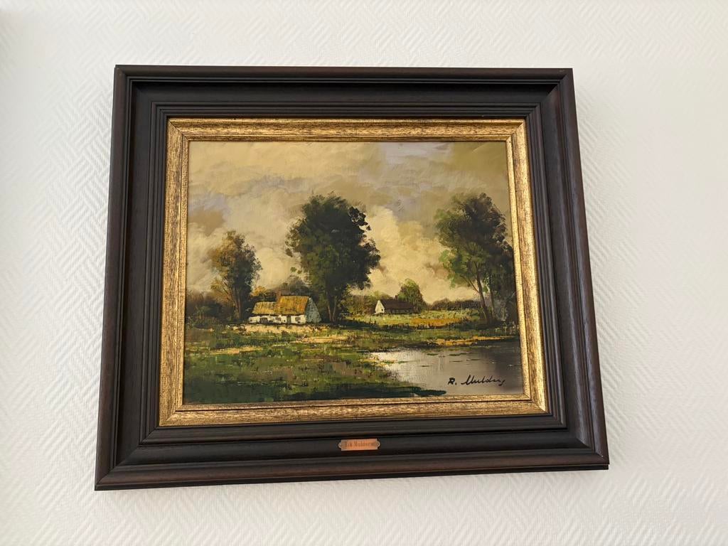 Schilderij Rik Mulders, Antiek en Kunst, Ophalen