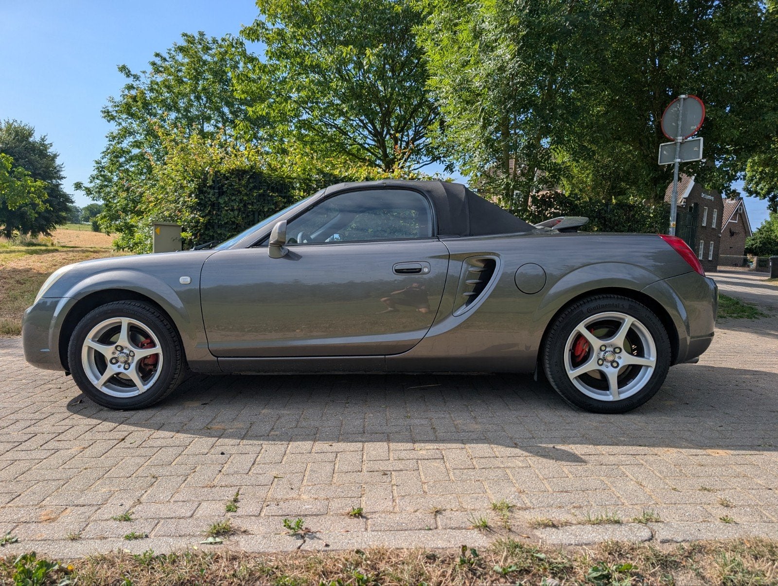 Toyota MR2 facelift., Autos, Toyota, Cuir, Argent ou Gris, Achat, MR2