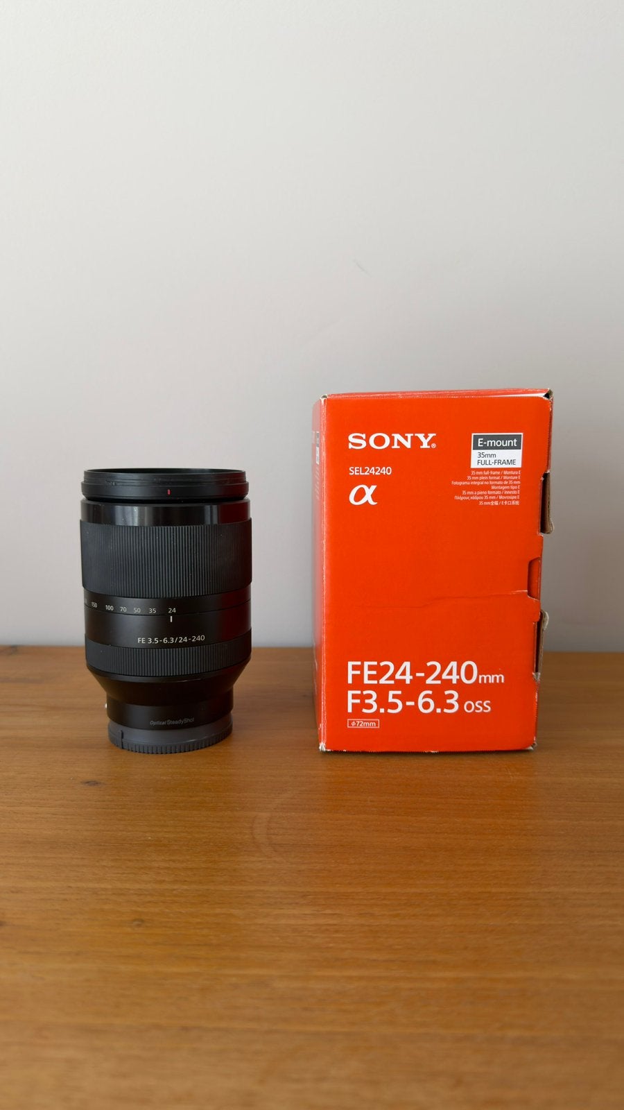 Sony 24-240, Ophalen of Verzenden, Niet werkend, Telelens, Zoom