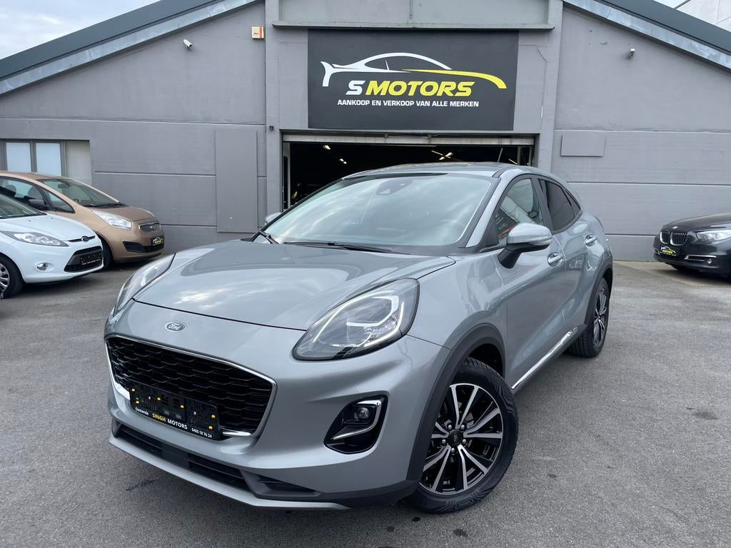 Ford Puma 1.0i | Carplay | Cruise | Gps *Garantie* Topstaat*, Argent ou Gris, Achat, Puma, Euro 6