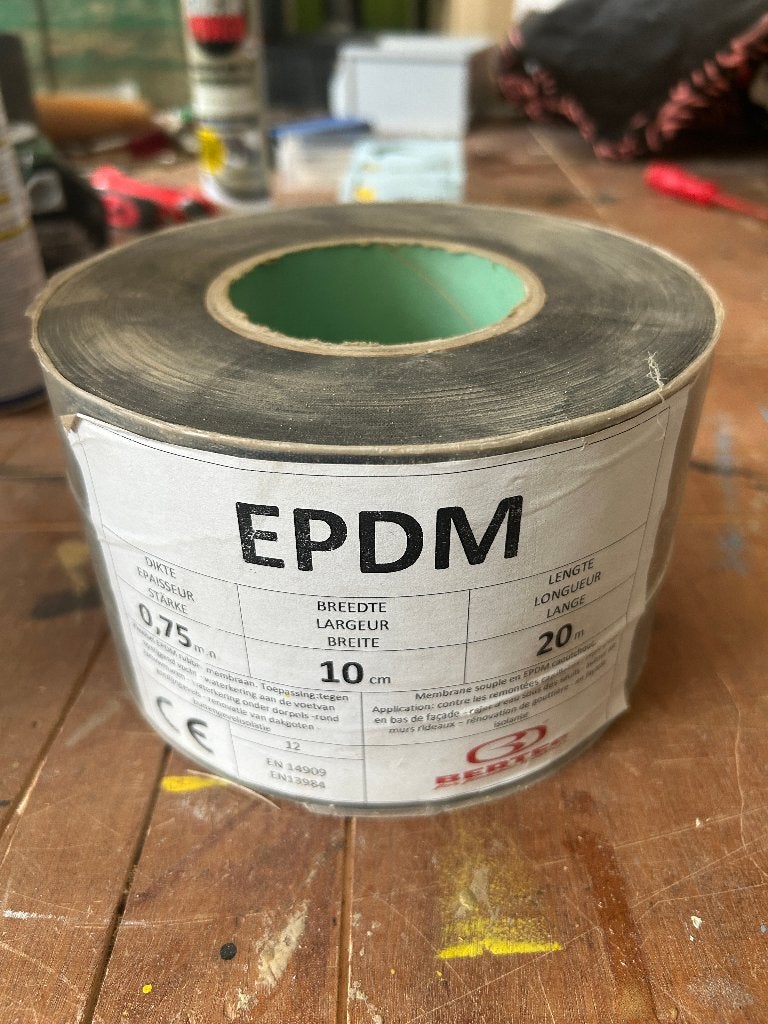 epdm stroken, Ophalen, Overige materialen, Zwart, Overige typen