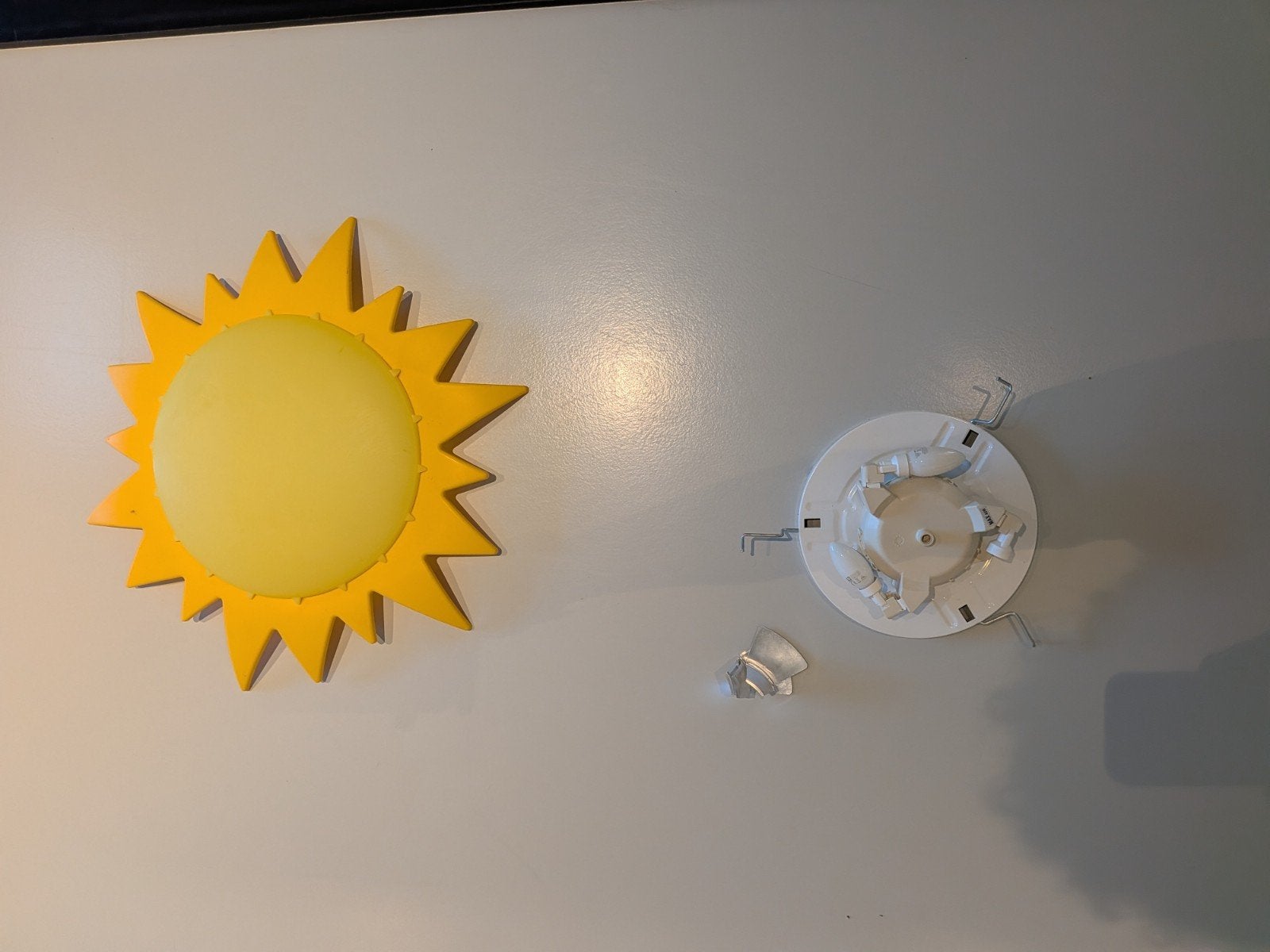 Zon voor het plafond, Ophalen, Gebruikt