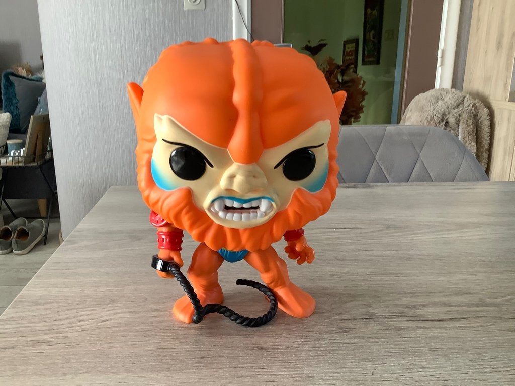 Le maître de l'univers : Beast Man Funko Pop ! Jumbo (25 cm), Enlèvement ou Envoi, Comme neuf