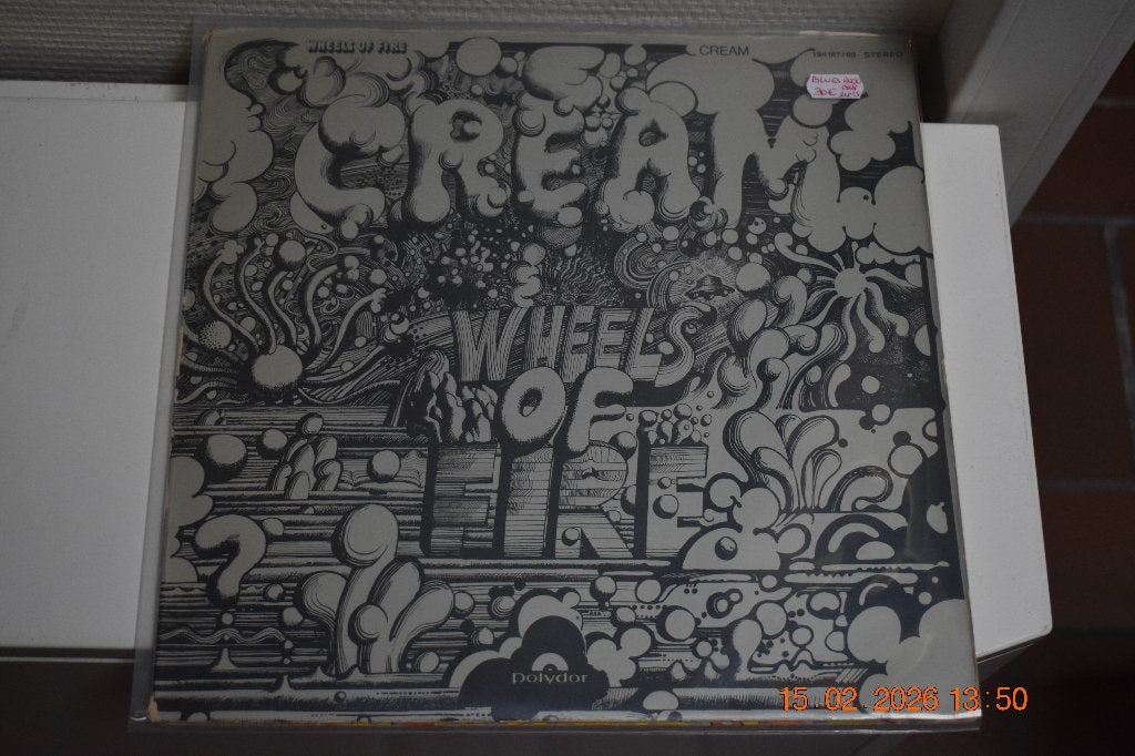 LP : Cream - Wheels of Fire (2 LP's) (Blues Rock), CD & DVD, Vinyles | Rock, LP, Enlèvement ou Envoi, Housse de protection extérieure