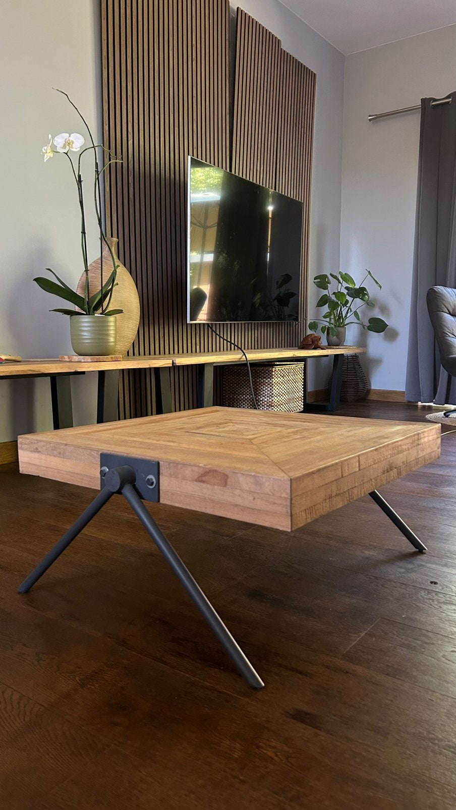 Table basse excellent état et prix négociable !, Huis en Inrichting, Tafels | Salontafels, Gebruikt, 50 tot 100 cm, Vierkant, 5 – 50