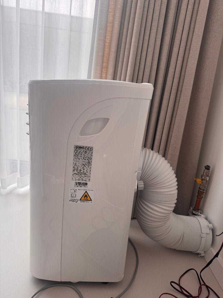 Airco mobiel Domo 8000 btu, Ophalen, Minder dan 60 m³, 3 snelheden of meer, Zo goed als nieuw