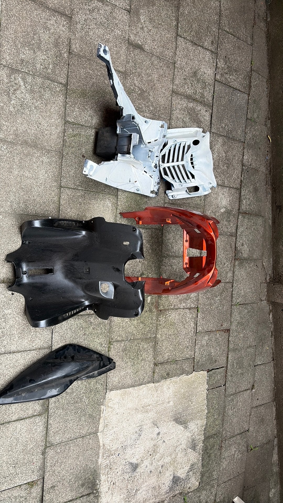Aeros kappen, Fietsen en Brommers, Brommeronderdelen | Scooters, Ophalen of Verzenden, Zo goed als nieuw