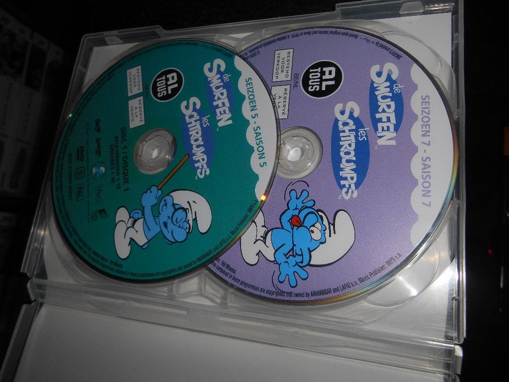 2 DVD les Schtroumpfs, CD & DVD, Enlèvement ou Envoi
