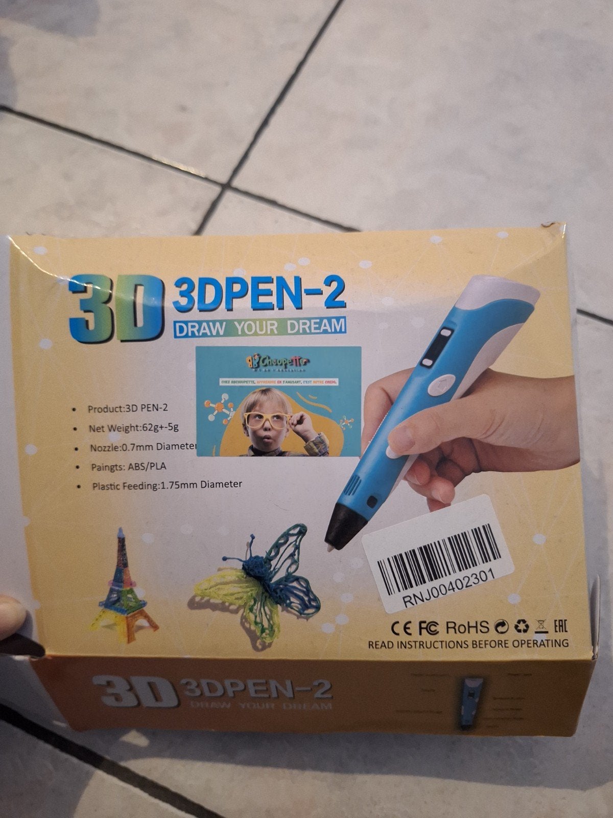 Pen 3d servis 2 fois, Enlèvement ou Envoi