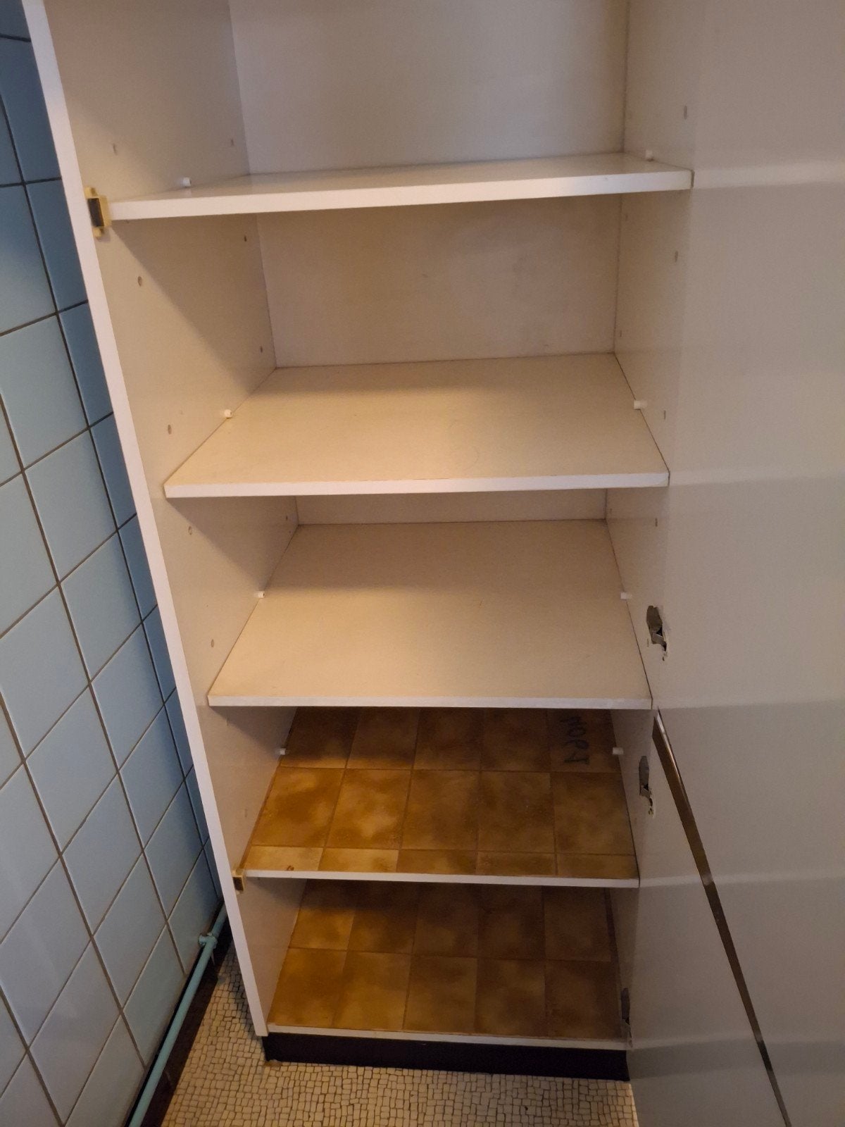 opbergkast, Ophalen