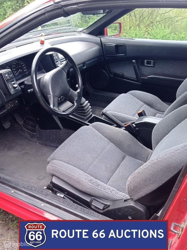 Nissan Pulsar NX | 1989 | Route 66 Auctions, Zwart, Bedrijf, Handgeschakeld, Overige carrosserie