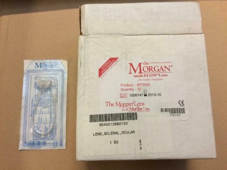 The Morgan MT2000 lens irrigation system steriel verpakt, Diversen