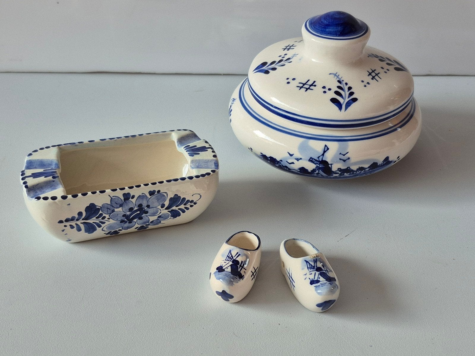 Delfts blauw aardewerk; samen €5, Ophalen of Verzenden