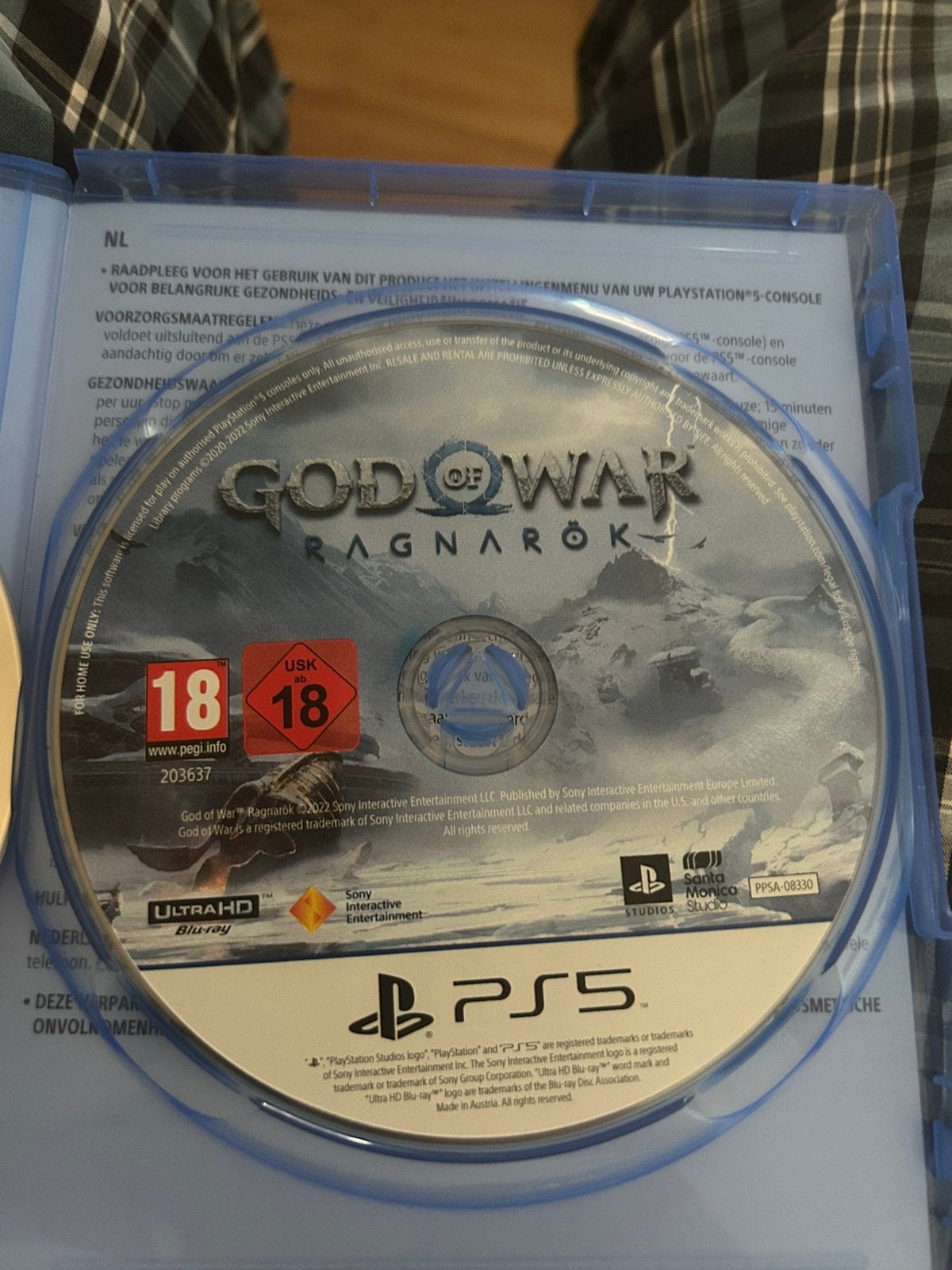 God of war Ragnarok ps5, Games en Spelcomputers, Games | Sony PlayStation 3, Ophalen, Zo goed als nieuw