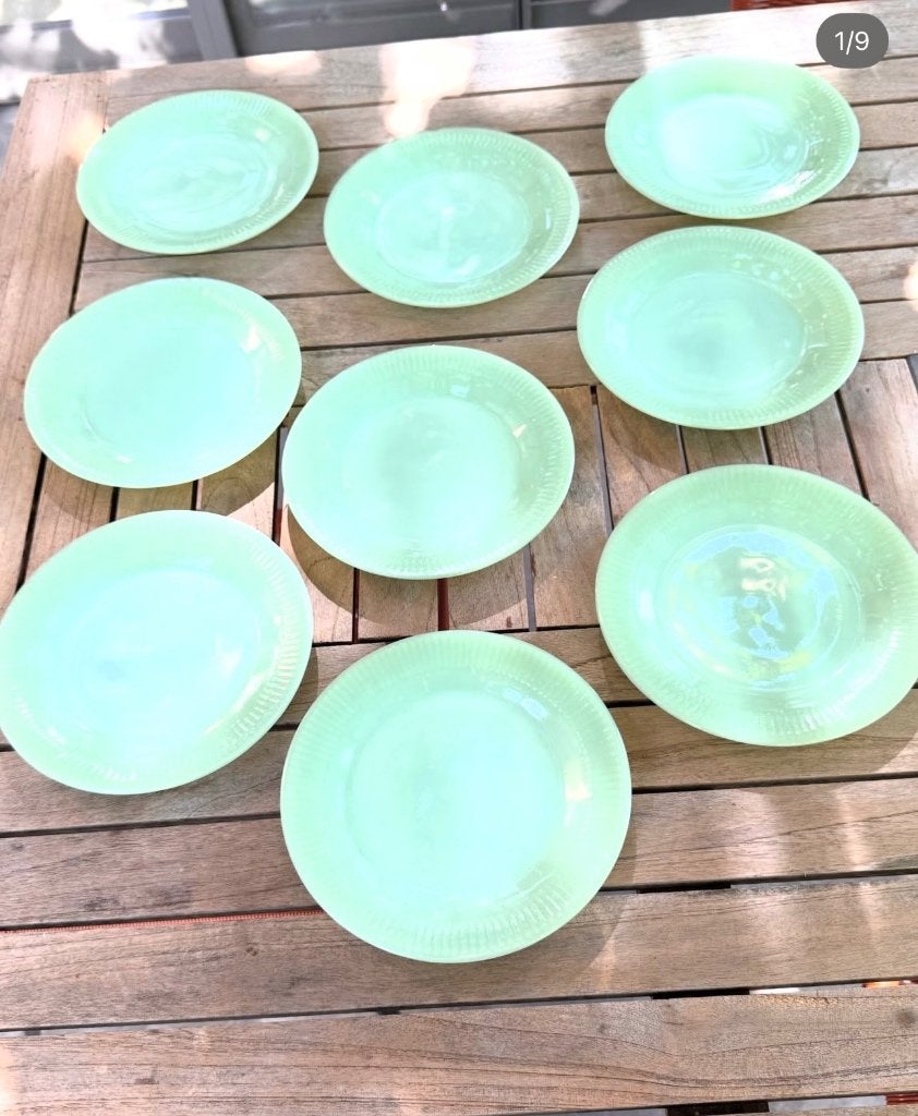 Assiettes à gâteaux Fireking vintage des années 50, prix uni, Antiquités & Art, Enlèvement ou Envoi