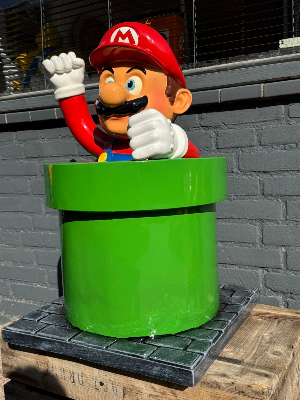 Mario Bross Beeld, Ophalen, Zo goed als nieuw, Mens