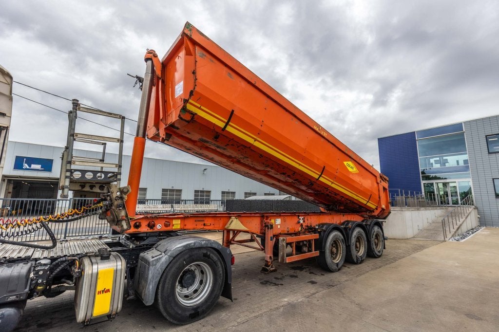 Schmitz Cargobull SKI 24-GEISOLEERDE KIPPER (bj 2008), Auto's, Vrachtwagens, Bedrijf, Te koop, Aanhangers en Opleggers, Overige brandstoffen
