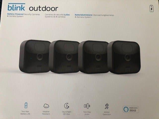 Blink Outdoor 4 -4 camera beveiligingssysteem -Nieuw, Audio, Tv en Foto, Ophalen of Verzenden, Nieuw