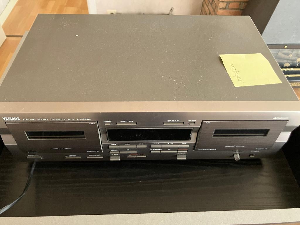 Lecteur de cassettes Yamaha Natural Sound KX‑W321, Enlèvement
