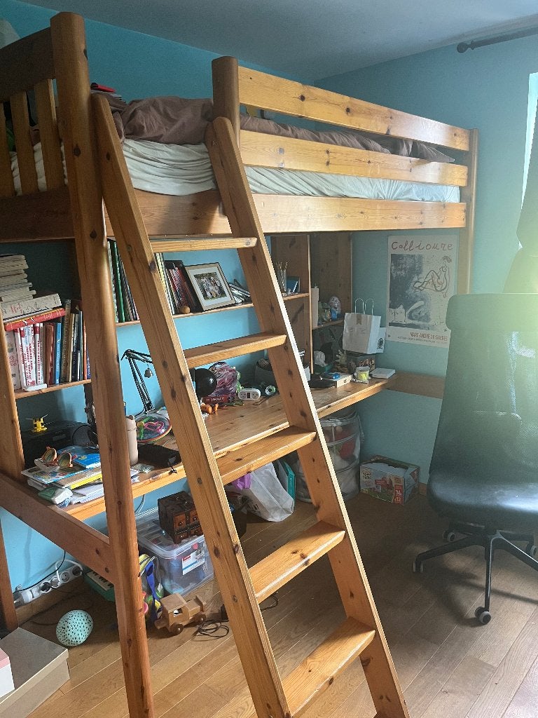Lit superposé, Enlèvement, Utilisé, Lit mezzanine