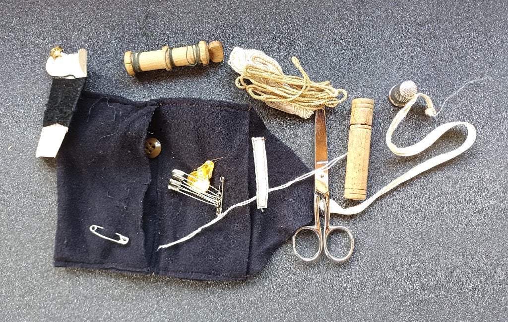 Trousse couture soldat belge 1914 ABBL, Enlèvement ou Envoi