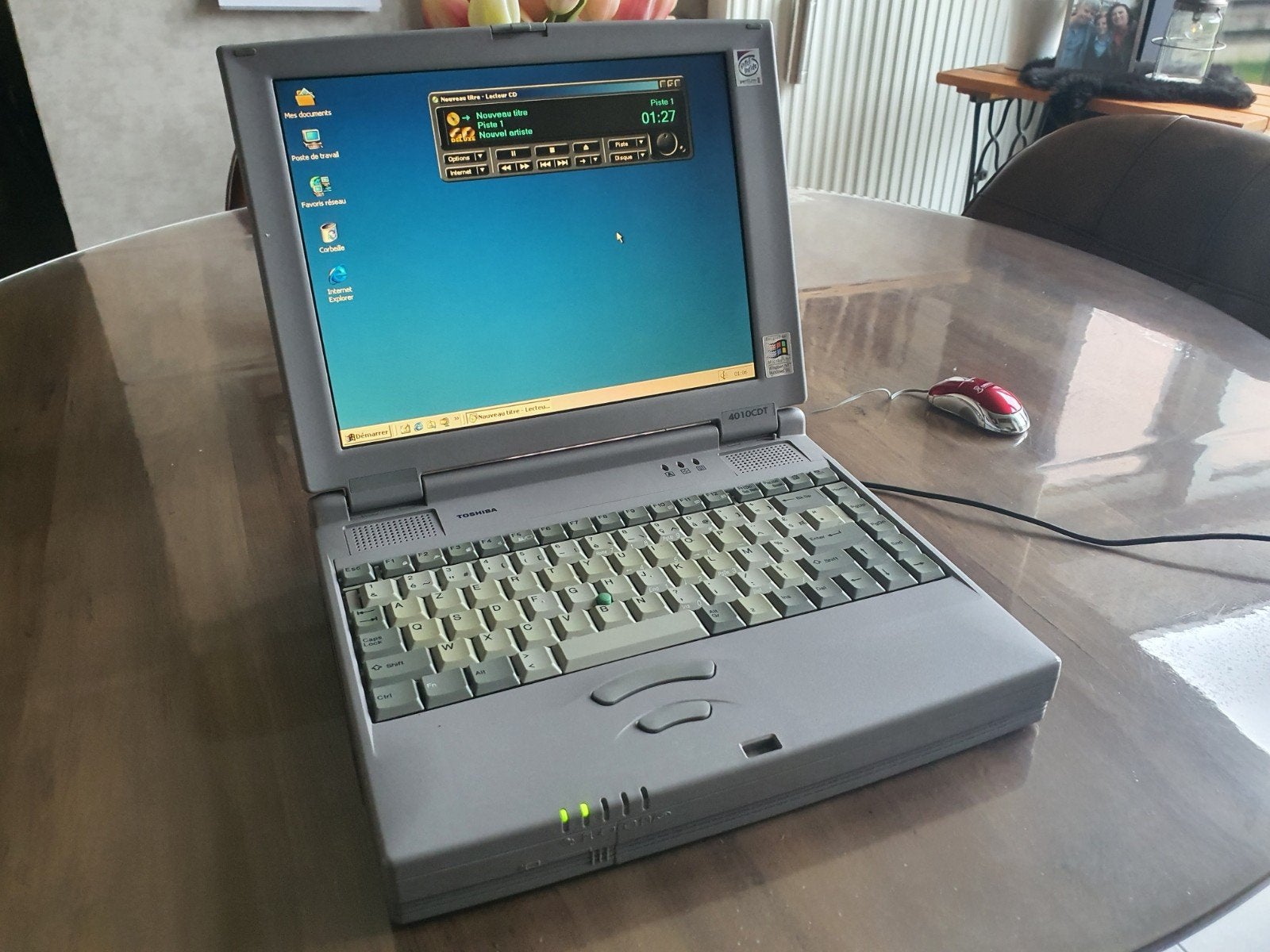 retro laptop Toshiba sattelite 4010CDT  win2000 pro, Enlèvement