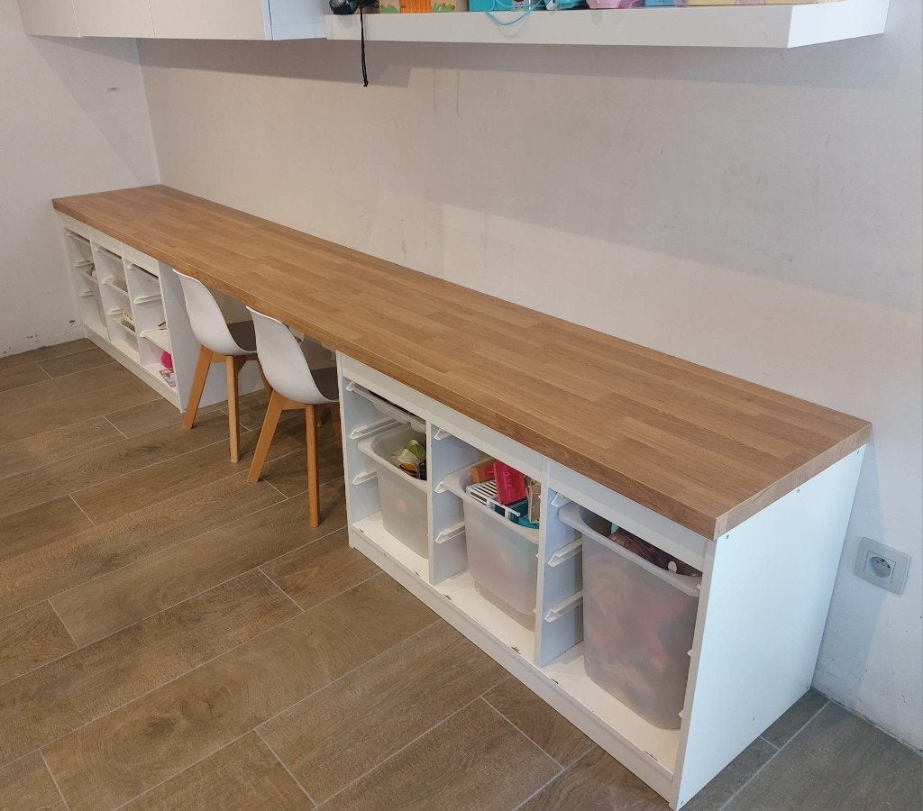 Werkblad, Maison & Meubles, Cuisine | Éléments de cuisine, Neuf, Moins de 100 cm, 200 cm ou plus, 25 à 50 cm, Brun, Enlèvement
