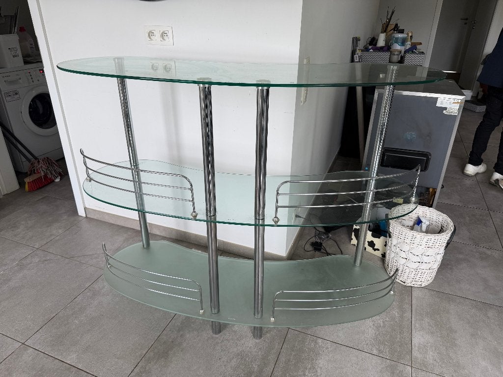 Bar, Maison & Meubles, Verre, Utilisé, Autres styles, Enlèvement