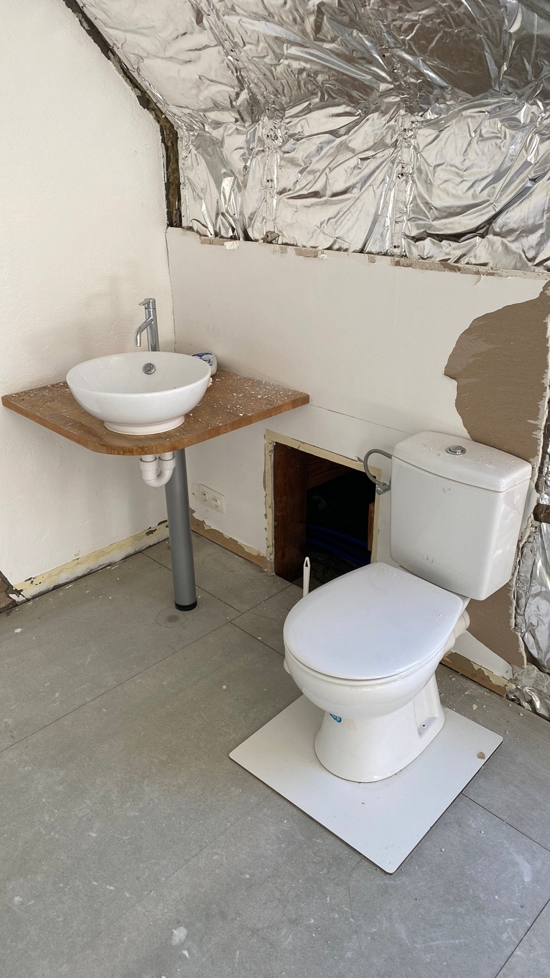 Toilet, Enlèvement, Toilettes