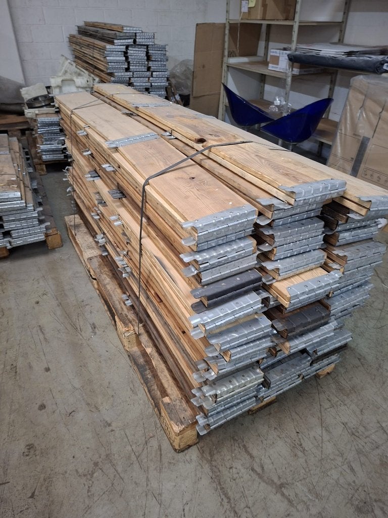 Opzetranden voor pallets (120x80cm), Ophalen