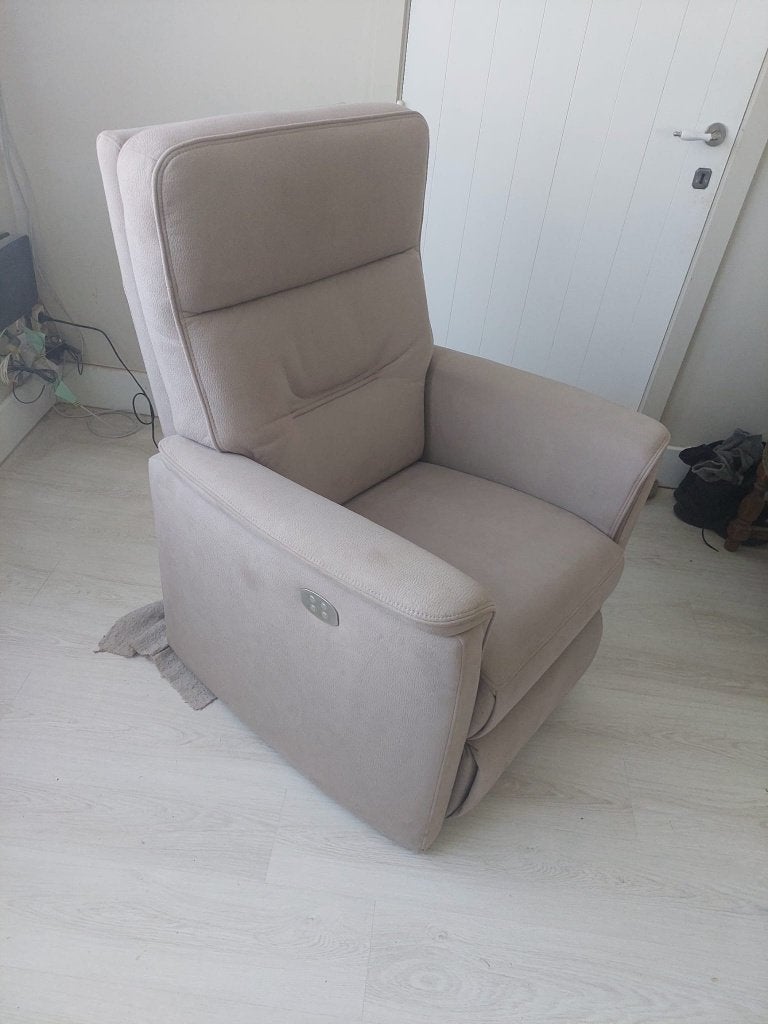 Elektrische relaxzetel met liftfunctie, Ophalen, Gebruikt, Eenpersoons