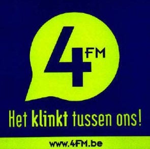 Sticker Radio 4 FM, Verzamelen, Ophalen of Verzenden, Nieuw, Film, Tv of Omroep