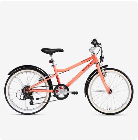 Vtc enfant 20“ 6-9 ans, BTWIN 500 saumon, Vélos & Vélomoteurs, Enlèvement, Comme neuf