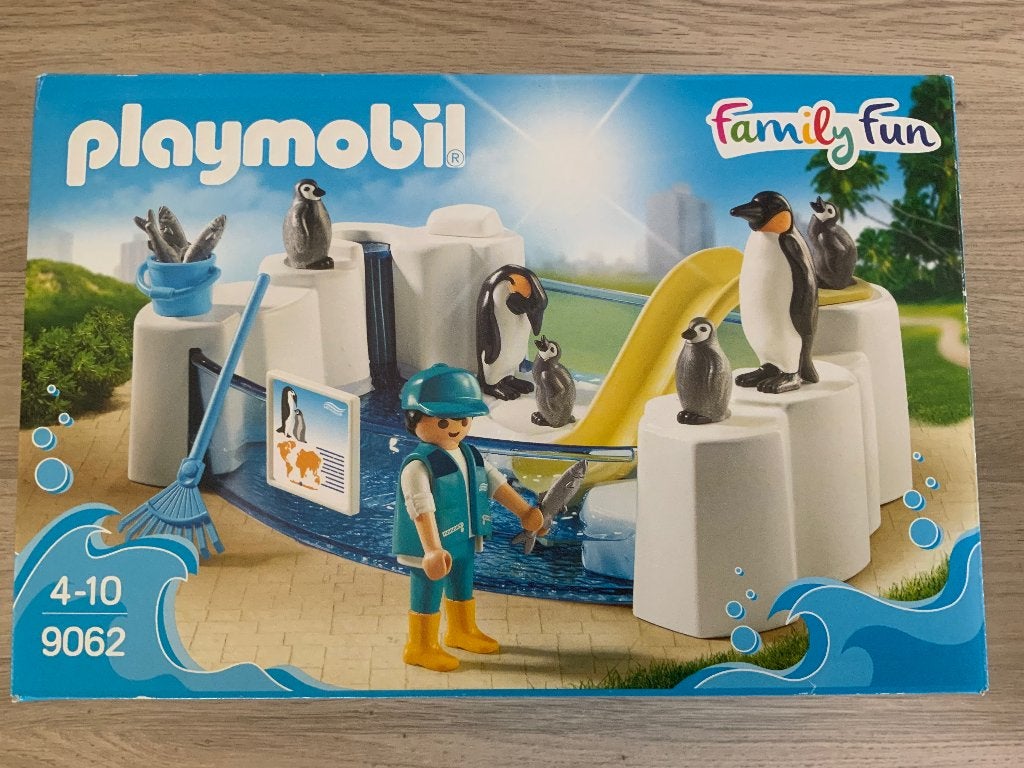Playmobil 9062 family Fun pinguïn verblijf, Autres types, Family fun, Comme neuf, Kit complet