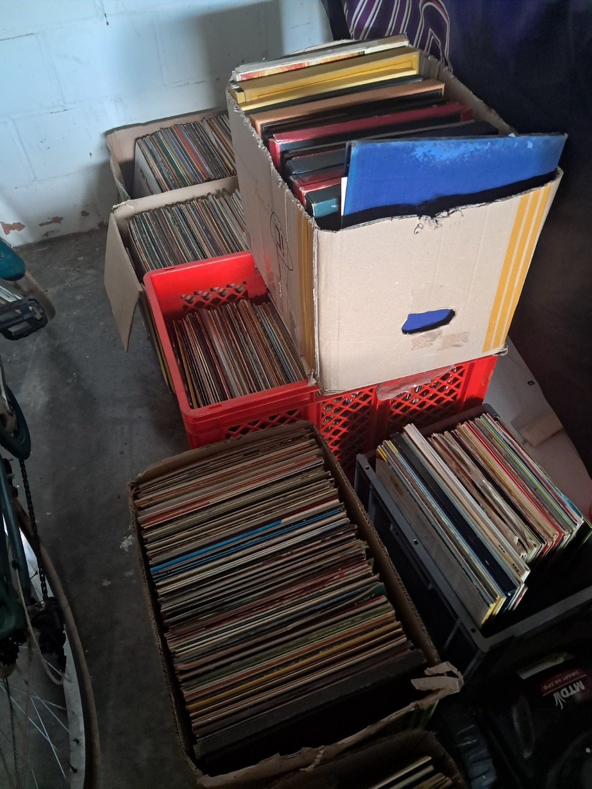 groot lot lp,s, Ophalen, LP