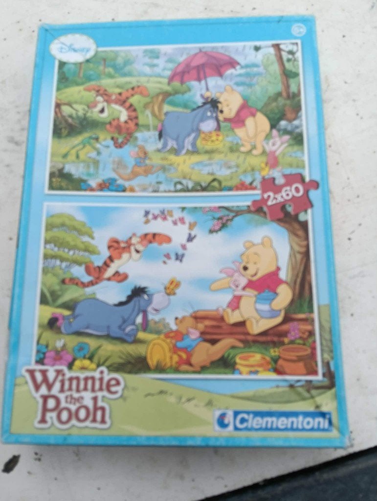 puzzel poeh, Ophalen