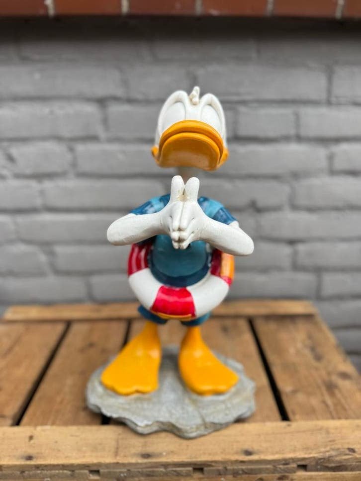 Donald Duck Beeldje met Zwemband, Verzamelen, Disney