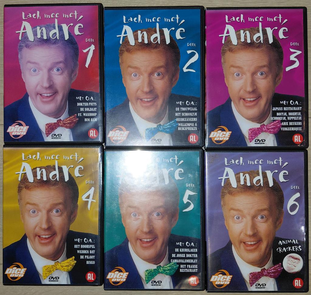 André Van Duin, Cd's en Dvd's, Ophalen