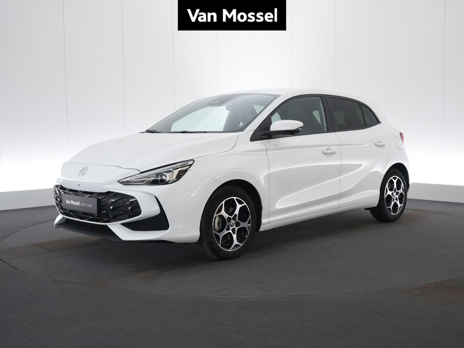 MG MG3 Hybrid+ Luxury, Auto's, Dealer onderhouden, Stof, Zwart, 4 cilinders