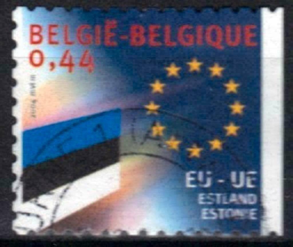 Belgie 2004 - Yvert 3281/OBP 3293 - Europa - Estland (ST), Postzegels en Munten, Verzenden, Gestempeld, Gestempeld, Europa