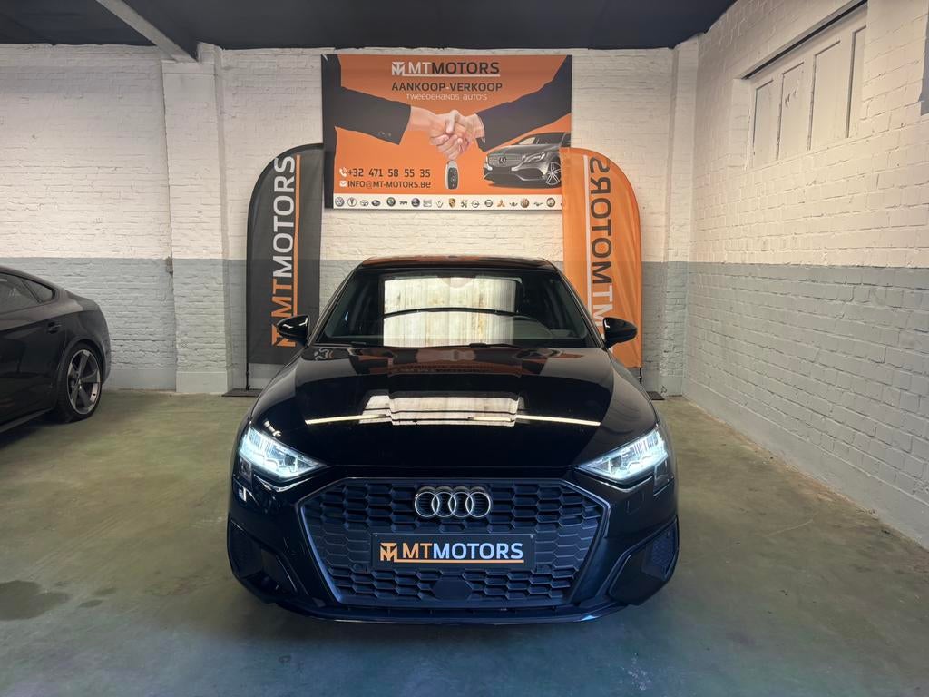 Audi A3/30TFSI/Mild Hybride/2022/58000km!, Autos, Audi, Euro 6, Entreprise, Noir, 5 portes