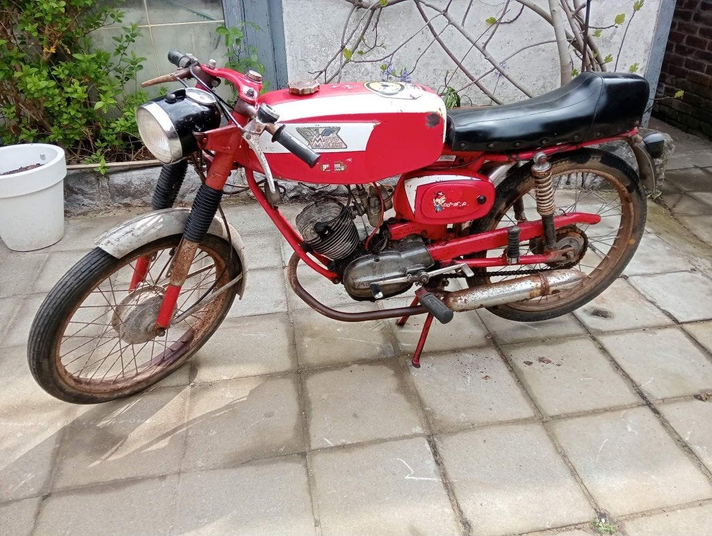 Morini 50 Corsarino, Enlèvement