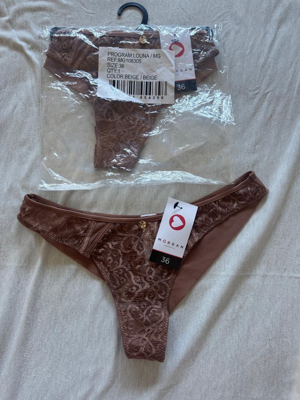 Set van 179 MORGAN damesslipjes, Kleding | Dames, Ondergoed en Lingerie, Ophalen of Verzenden, Bruin, Slip