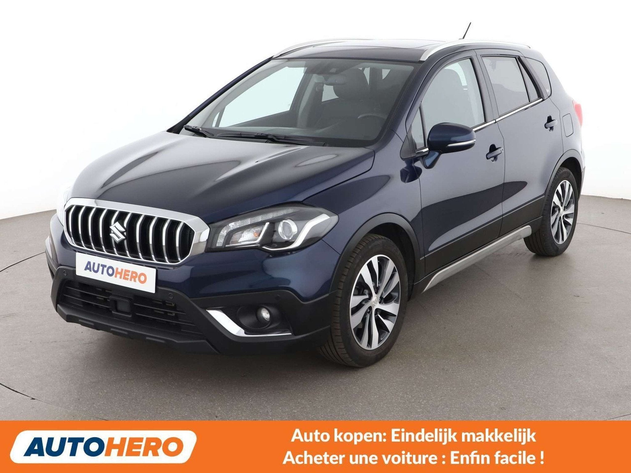 Suzuki S-Cross 1.4 BoosterJet Cool 4WD (automatique), Autos, Cuir, Achat, Anti démarrage, Noir