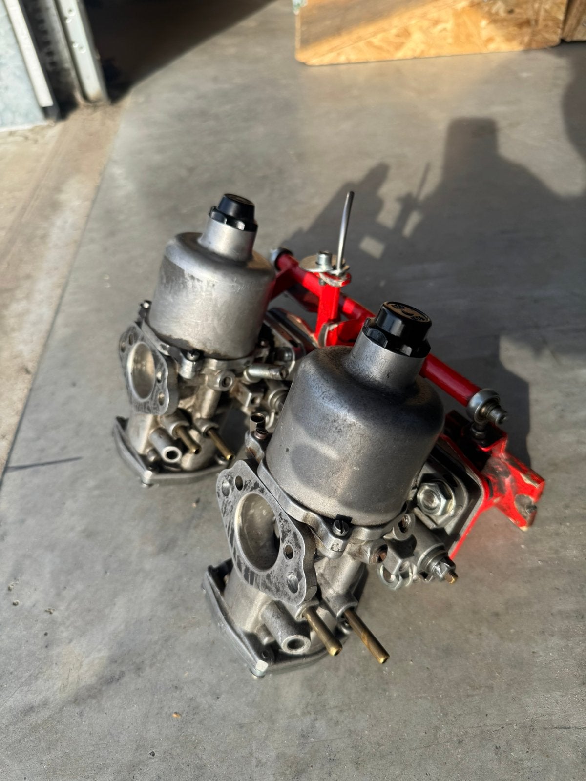 Dubbele Carb HIF38 Rober Mini, Sport en Fitness, Karting, Ophalen, Zo goed als nieuw