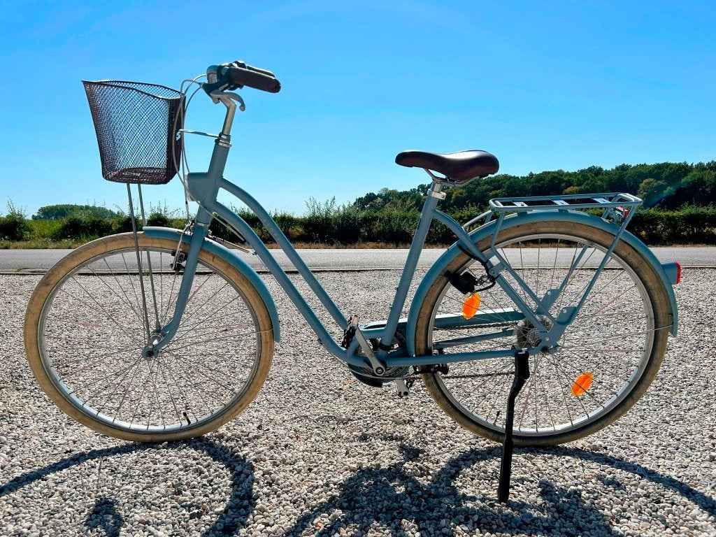 ELOPS Stadsfiets laag frame Decathlon, Fietsen en Brommers, 50 tot 53 cm, Ophalen, Gebruikt, (Extra) lage instap