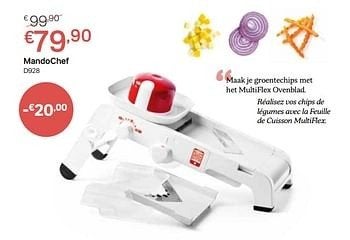 nieuwe mandochef van tupperware, Maison & Meubles, Cuisine| Tupperware, Enlèvement ou Envoi, Neuf